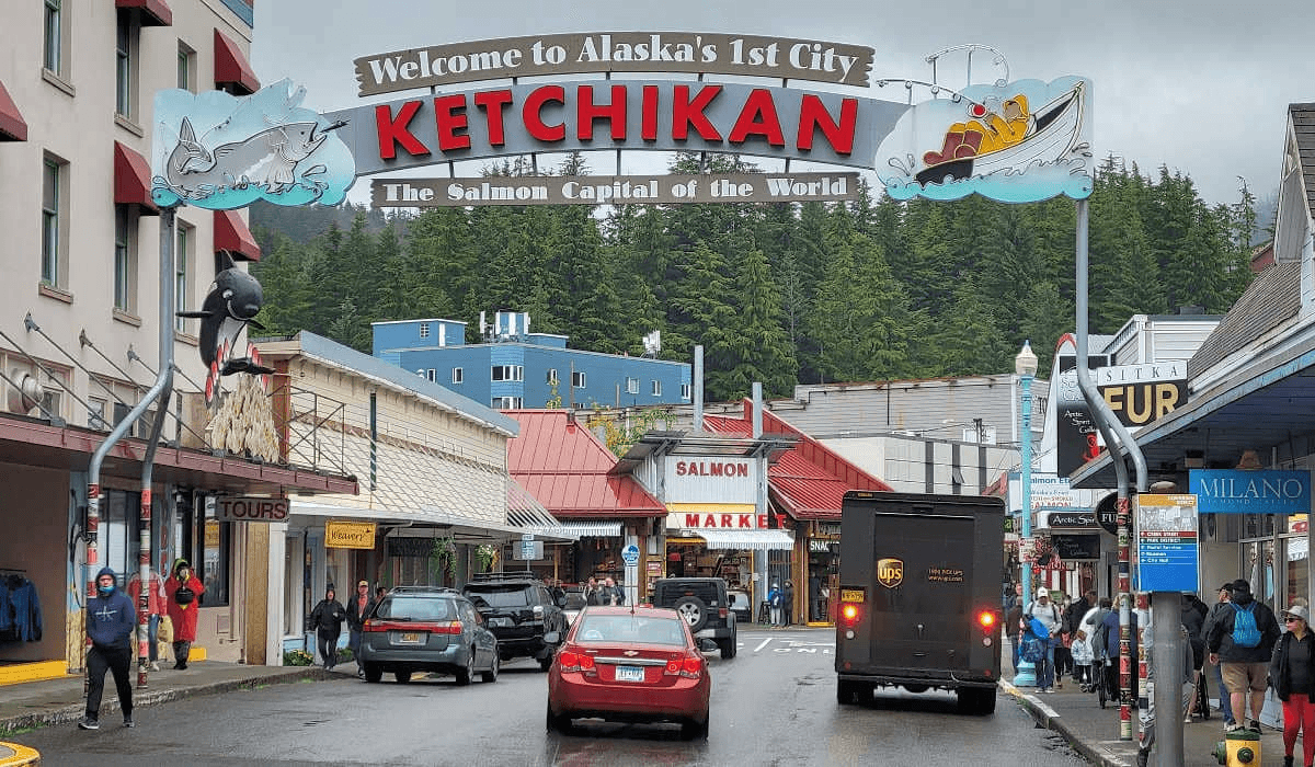 Ketchikan Alaska Landscape